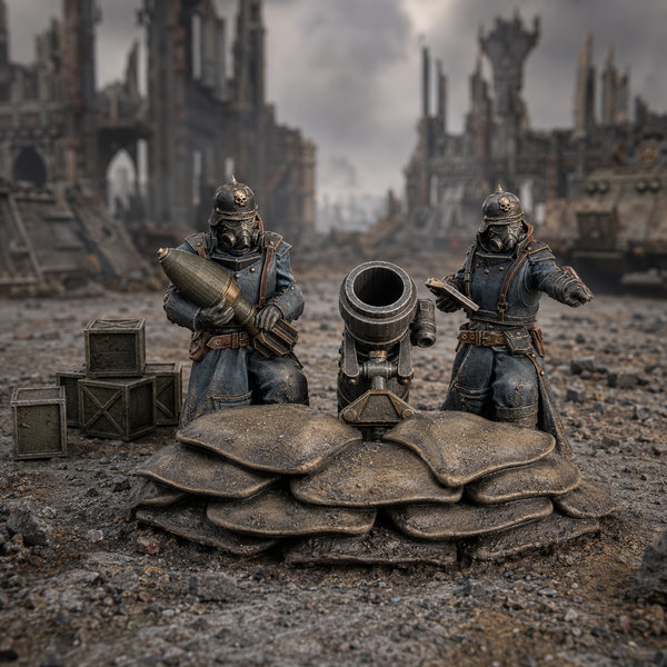 2nd Death Division - Heavy Weapons Team by Dakka Dakka