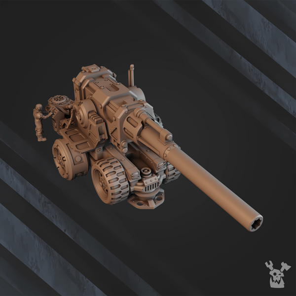 Regius Guard - Heavy Artillery  Mount with Earthquaker Cannon & Gorgon Siege Gun by Dakka Dakka