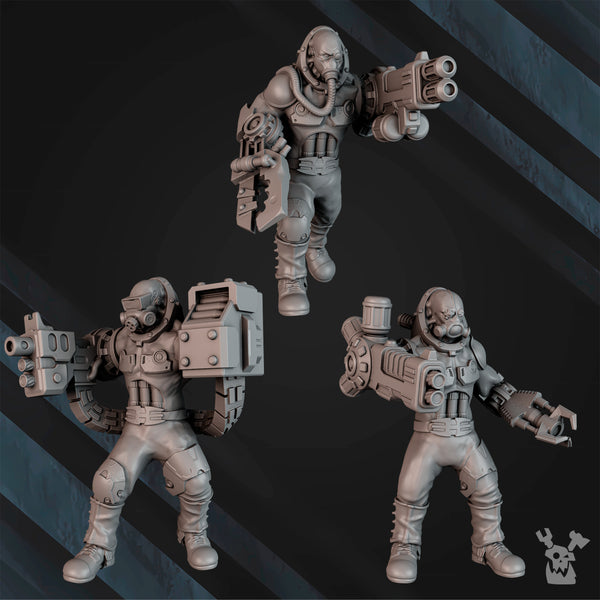 Imperial Guard - Paraklet Servo Squad by Dakka Dakka