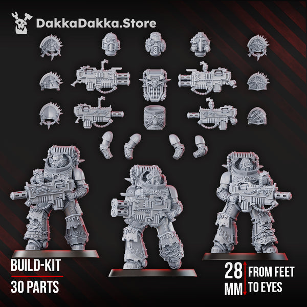 Fire Lizards - Liquidator Squad by Dakka Dakka