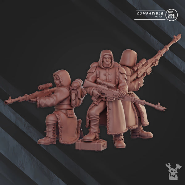 Frostborn Division - Sniper Squad by Dakka Dakka