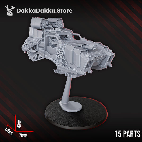 Fire Lizards - Hover Attack Speeder by Dakka Dakka