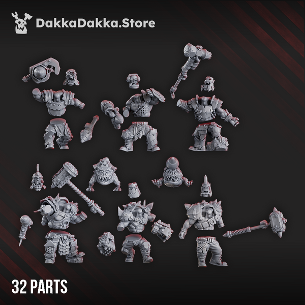 Da Horde - Head Crackaz Mob by Dakka Dakka