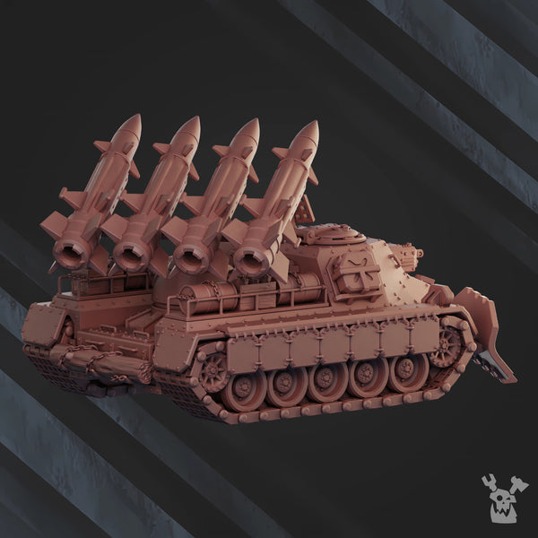 Frostborn Division - Self Propelled Rocket Launcher Red Chernenko RC-985 by Dakka Dakka