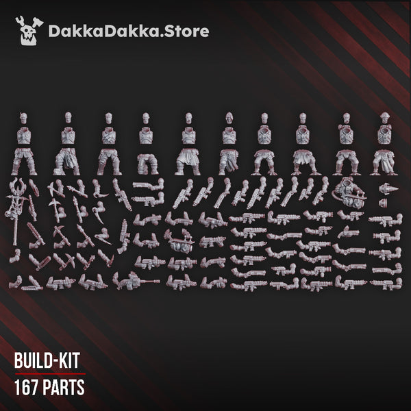 Cosmic Harvester Cult - Liquidation Team of the Cosmic Harvester (Build Kit) by Dakka Dakka