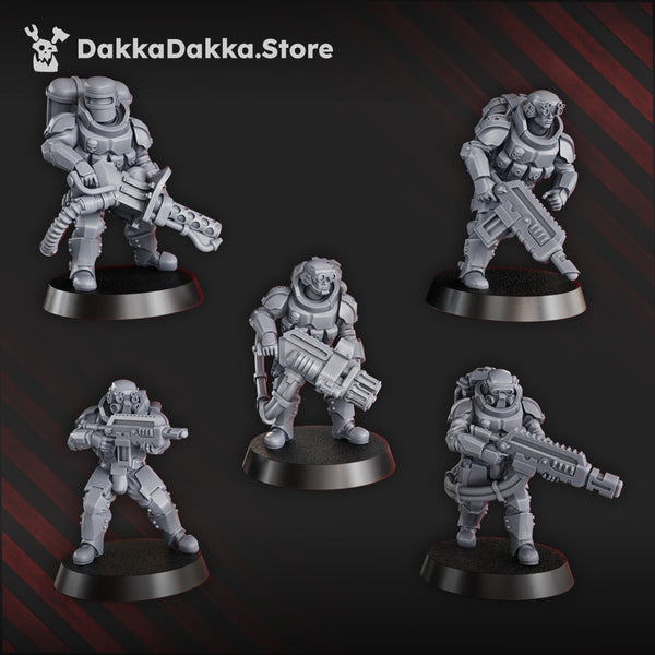 The Phaeton Vanguard - The Phaeton Tactical Squad by Dakka Dakka