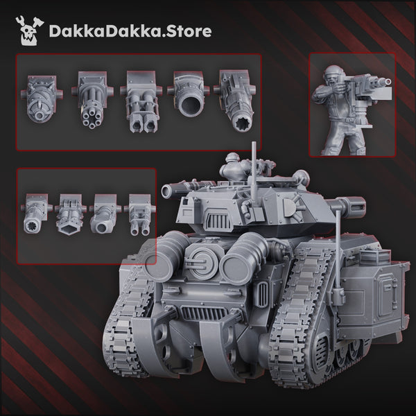 Regius Guard - Infantry Battle Tank LR-7 by Dakka Dakka