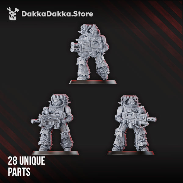 Fire Lizards - Liquidator Squad by Dakka Dakka