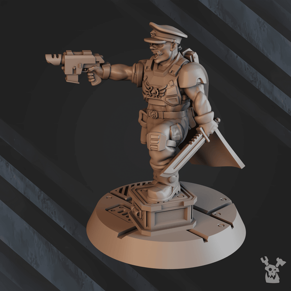 Regius Guard - GHD Tank Commander George Whizbank Dillon by Dakka Dakka