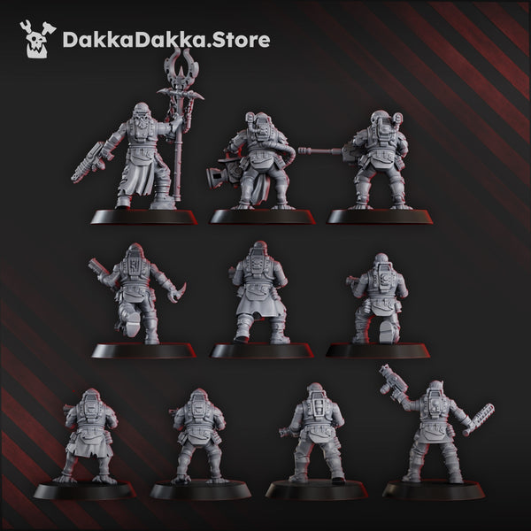 Cosmic Harvester Cult - Liquidation Team of the Cosmic Harvester by Dakka Dakka