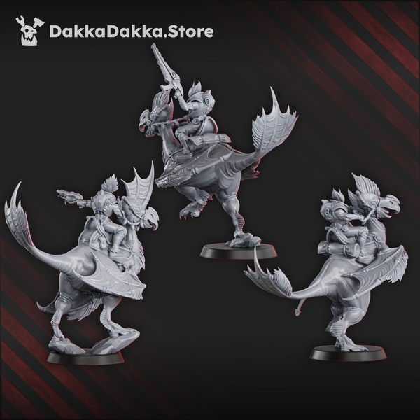 The Spacelair Anchorites - Spacelair Dinoriders Team by Dakka Dakka