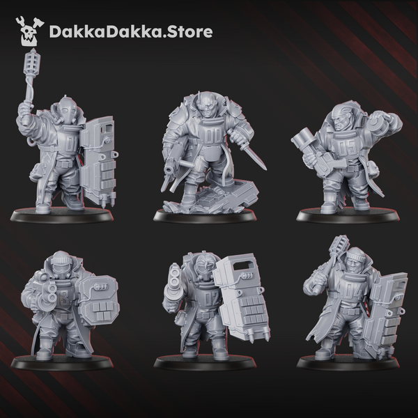 The Alcat Rats Penal Vanguard - Alcat Heavy Mules Squad by Dakka Dakka
