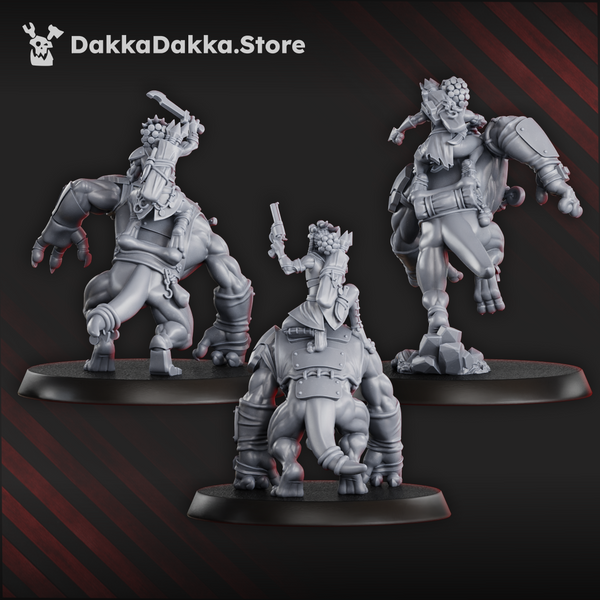 Midnight Sun Covenant - Mar-Duk Tribe Furybeast Squad by Dakka Dakka