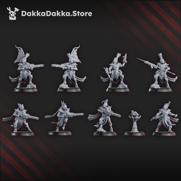 The Spacelair Anchorites - Spacelair Flamescale Squad by Dakka Dakka
