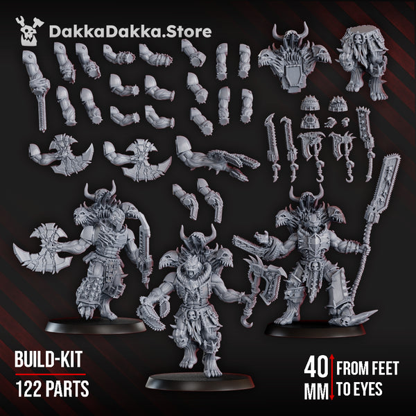 Gorelords - Cursed Bone Shredders Squad (Build Kit) by Dakka Dakka