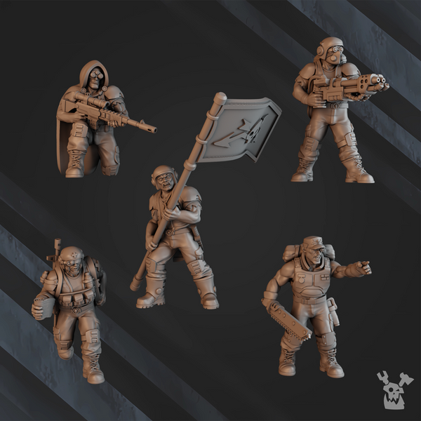 Regius Guard - Green Hell Division Lead Detachment by Dakka Dakka