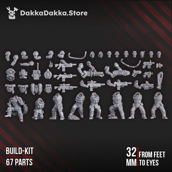 The Phaeton Vanguard - Phaeton guard Special Forces(Build Kit) by Dakka Dakka