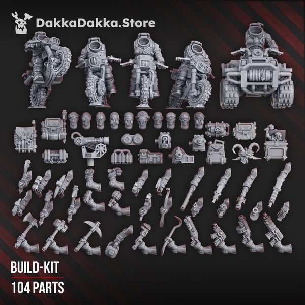 Space Knights - Harversters Angels MC (Build Kit) by Dakka Dakka