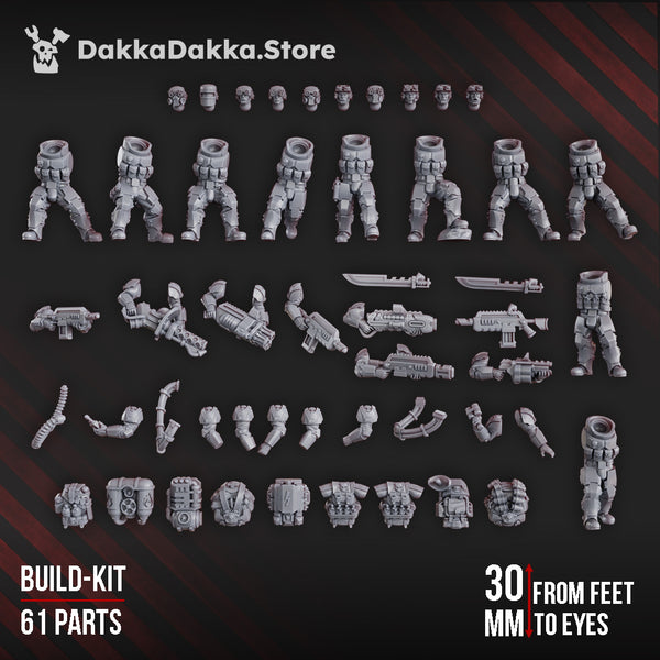 The Phaeton Vanguard - The Phaeton Tactical Squad (Build Kit) by Dakka Dakka