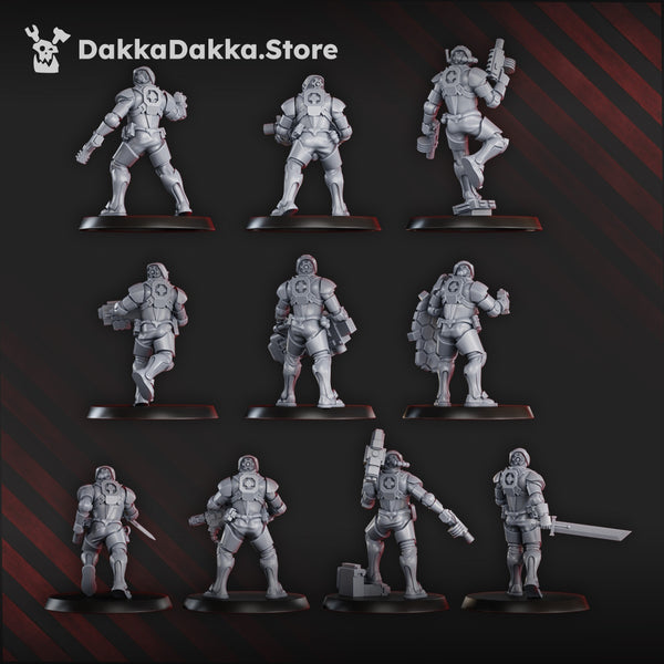 Rock Head Gangs - Doomsday Lab Killers by Dakka Dakka