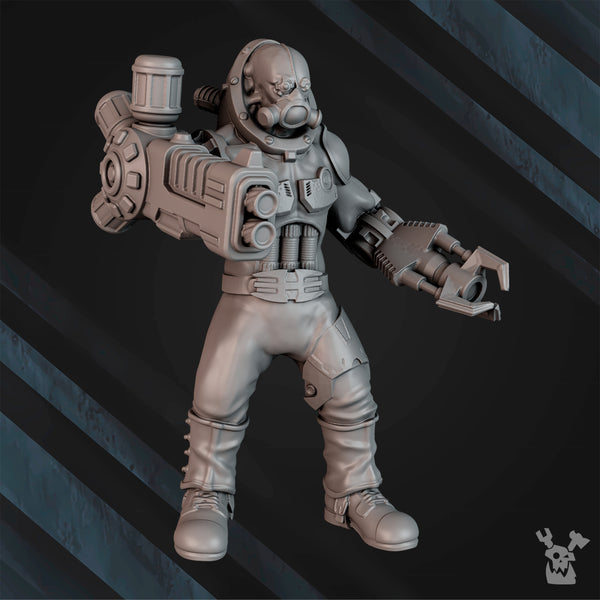 Imperial Guard - Paraklet Servo Squad by Dakka Dakka