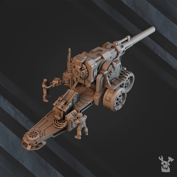 Regius Guard - Heavy Artillery  Mount with Earthquaker Cannon & Gorgon Siege Gun by Dakka Dakka