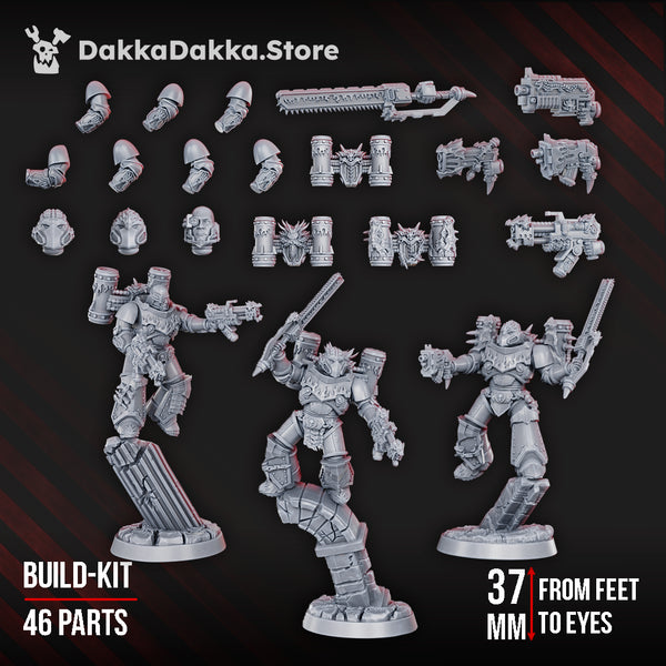 Fire Lizards - Assault Squad (Build Kit) by Dakka Dakka