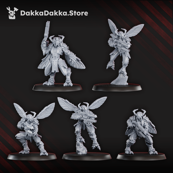 Midnight Sun Covenant - Mantomorphs Assault Squad by Dakka Dakka