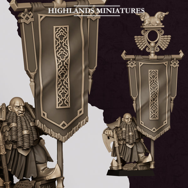 Sons of Marduk - Battle Standard Bearer  Unit by Highlands Miniatures