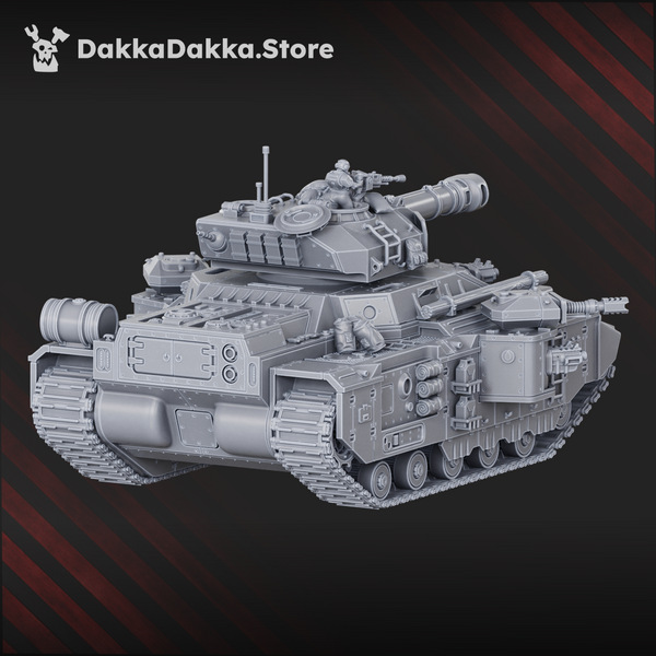The Alcat Rats Penal Vanguard - Superheavy tank Smilodon S-9 by Dakka Dakka