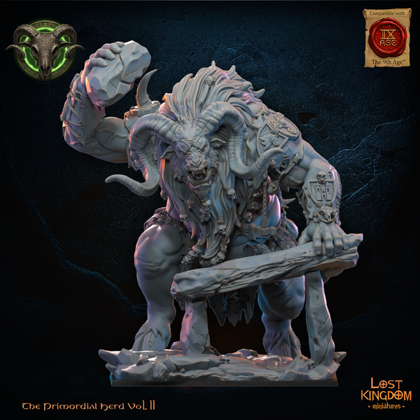 The Primordial Herd - Gentilak  Unit by Lost Kingdom Miniatures