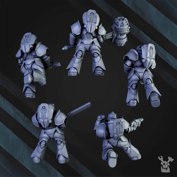Citadel Vanguard - Knights of the Great Gates(Build Kit) by Dakka Dakka