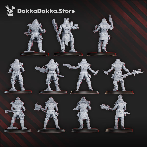 Rock Head Gangs - Church Fallen Squad by Dakka Dakka