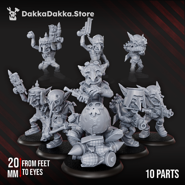 Orc Marauders - Goblins Meat Squad by Dakka Dakka