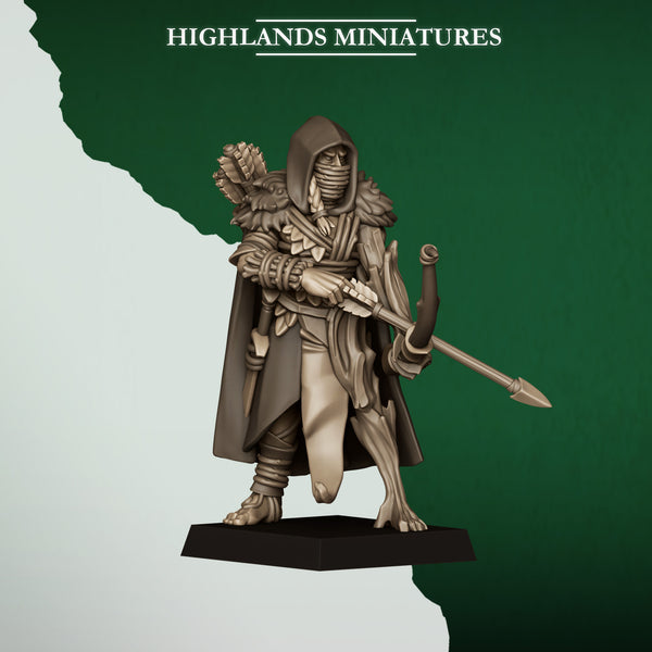 Feral Elves - Feral Scouts  Unit by Highlands Miniatures