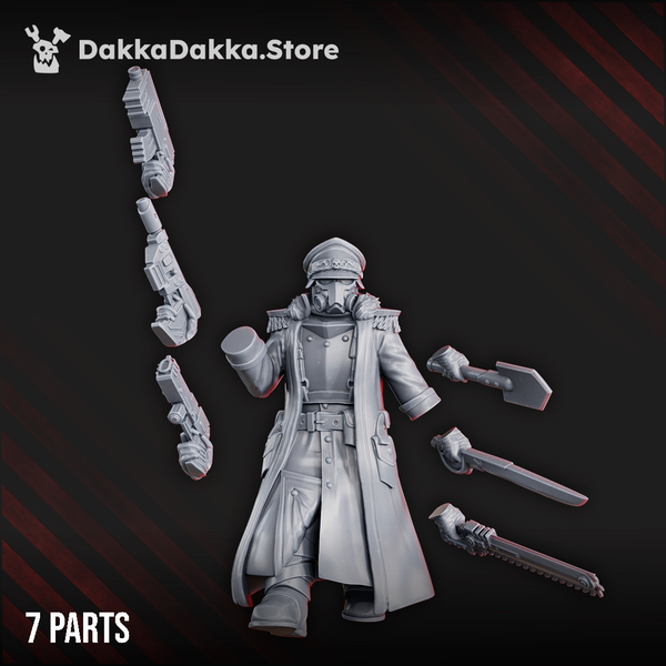 2nd Death Division - Commissar by Dakka Dakka