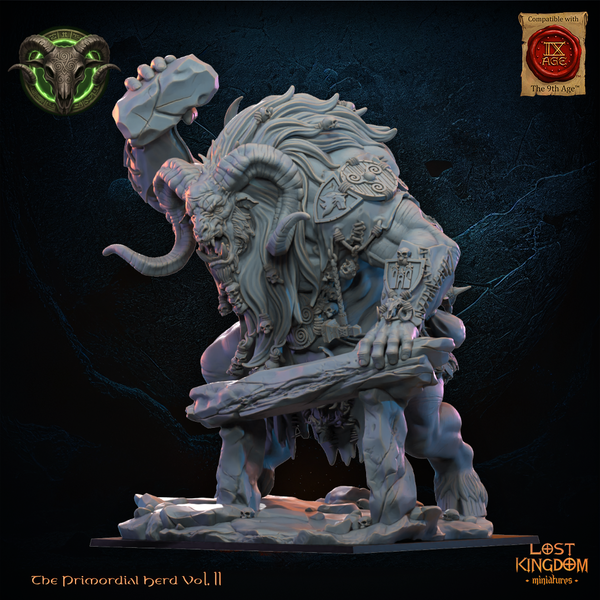 The Primordial Herd - Gentilak  Unit by Lost Kingdom Miniatures