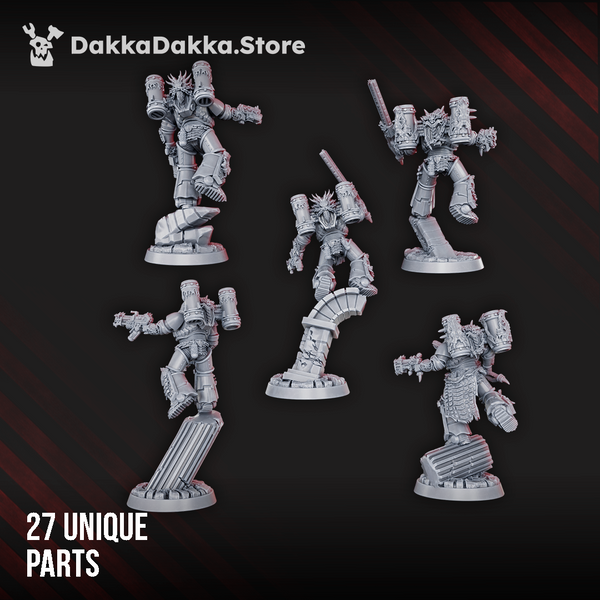 Fire Lizards - Assault Squad (Build Kit) by Dakka Dakka