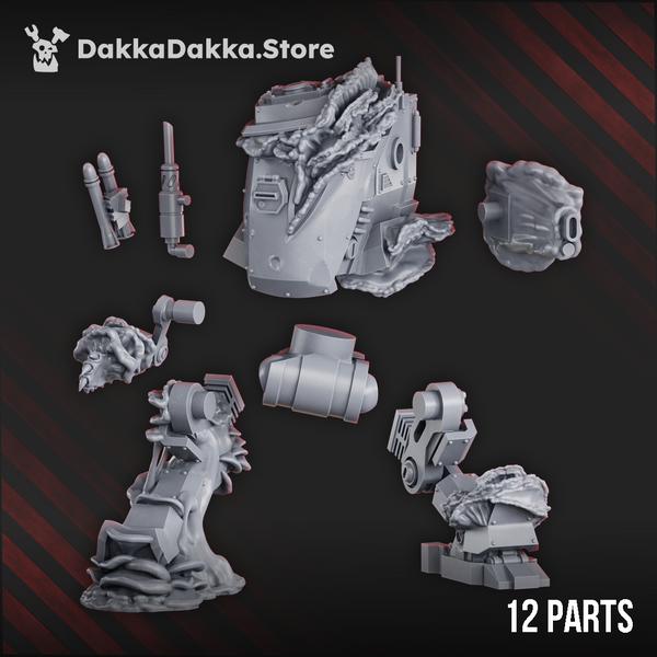 Agglomerate of Sector Gribabos (ASG) - Contaminated Breacher Suit by Dakka Dakka