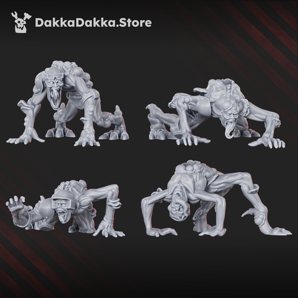 Agglomerate of Sector Gribabos (ASG) - Shroomspawn Weapons Crew Squad by Dakka Dakka