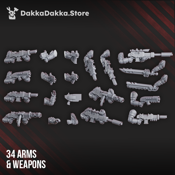 The Phaeton Special Forces Vanguard - Phaeton Special Forces Unit (Build Kit) by Dakka Dakka