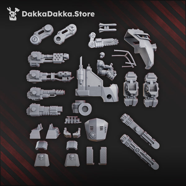 The Phaeton Vanguard - Phaeton Stomper mech by Dakka Dakka