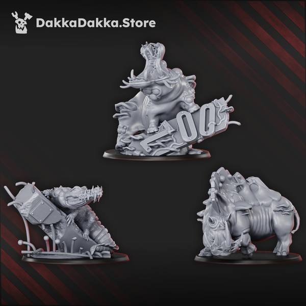 Agglomerate of Sector Gribabos (ASG) - Infected Beast Squad by Dakka Dakka