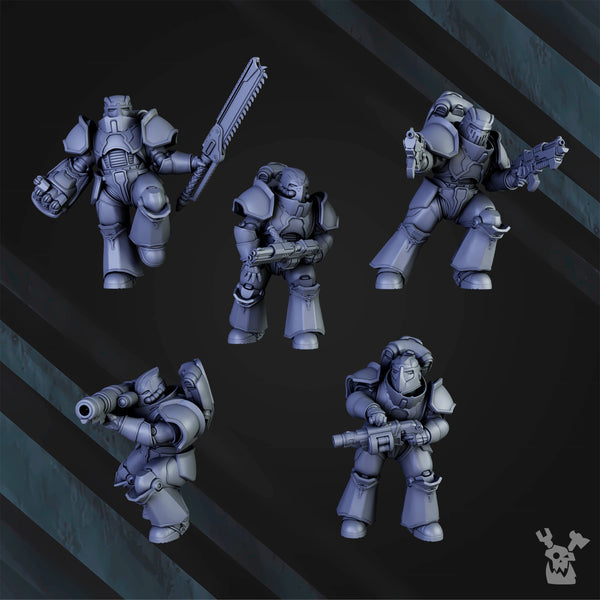 Citadel Vanguard - Knights of the Great Gates(Build Kit) by Dakka Dakka
