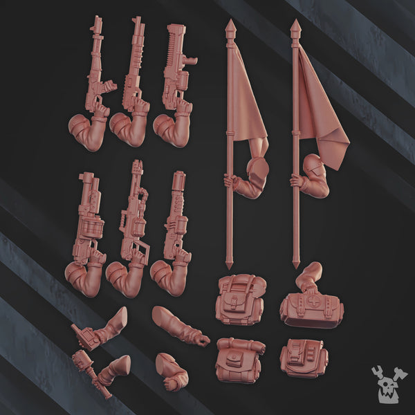Frostborn Division - Command Squad by Dakka Dakka
