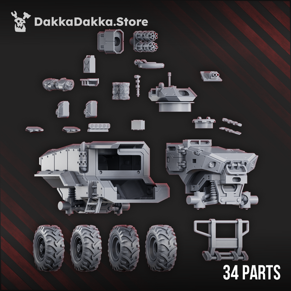 The Phaeton Special Forces Vanguard - Infantry Fighting Vehicle Neofelis N-59 by Dakka Dakka
