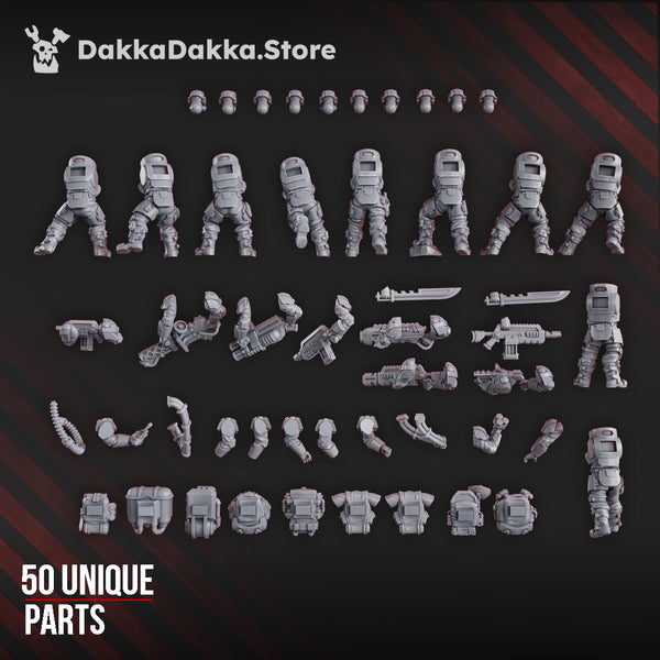 The Phaeton Vanguard - The Phaeton Tactical Squad (Build Kit) by Dakka Dakka