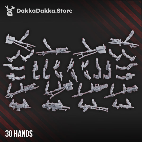 Rock Head Gangs - Church Fallen Squad (Build Kit) by Dakka Dakka