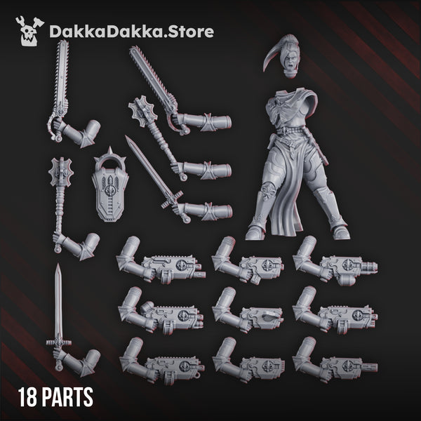 Battle Sisters - War Sisters Commander by Dakka Dakka