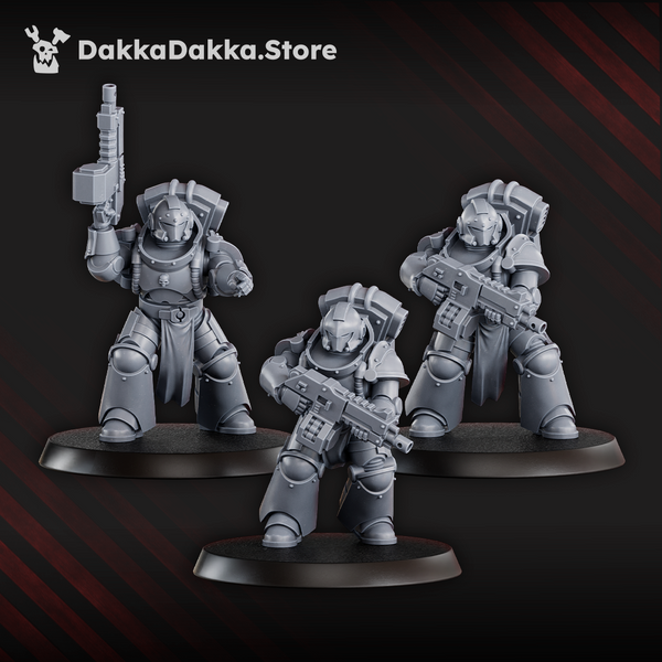 Space Knights - Tactical Squad by Dakka Dakka